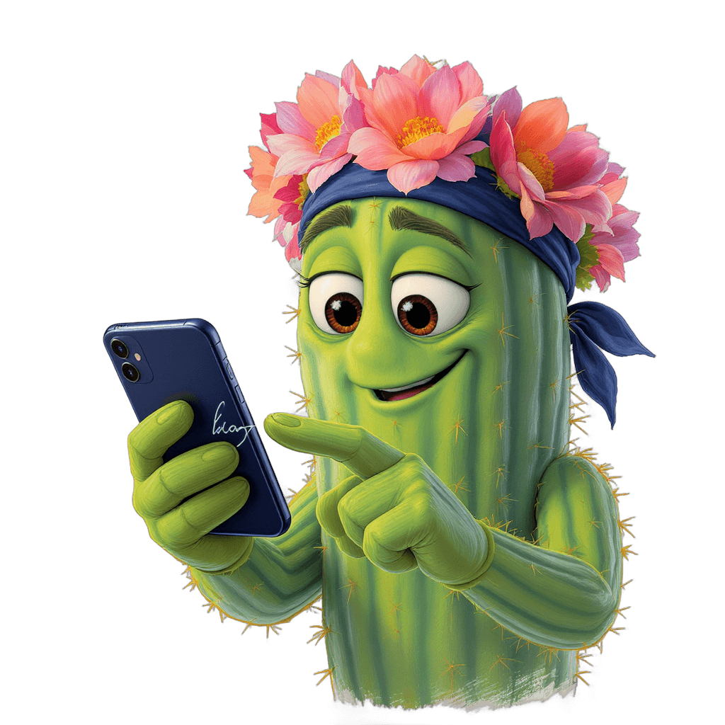 Bloom signe sur smartphone, depuis votre téléphone